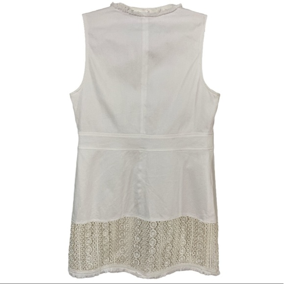 Chicos crochet fringe trim sleeveless vest 0 s - Picture 3 of 10